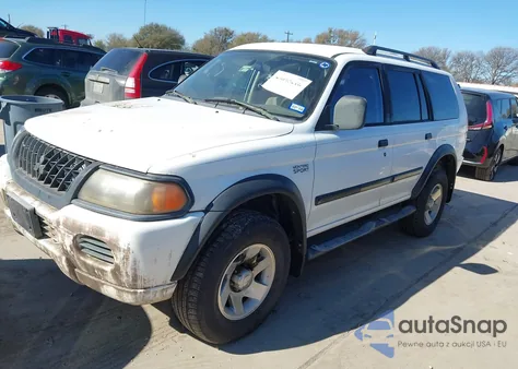 2003 Mitsubishi Montero Sport Es/Ls z USA, uszkodzony, nr VIN JA4LS21H63J001041